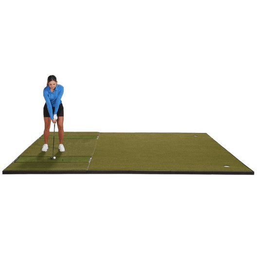 Fiberbuilt 10′ x 12′ Double-Hitting Combo Mat Golf Mat Fiberbuilt 