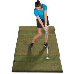 Fiberbuilt 4' x 10' Double Sided Launch Monitor Golf Mat Golf Mat Fiberbuilt 