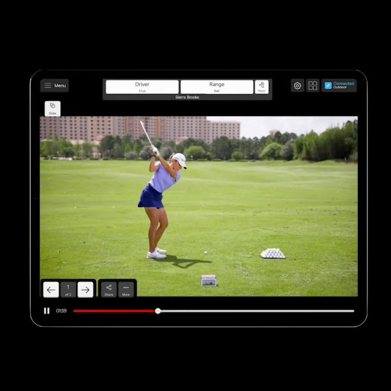 flightscope mevo plus with automatic video clipping