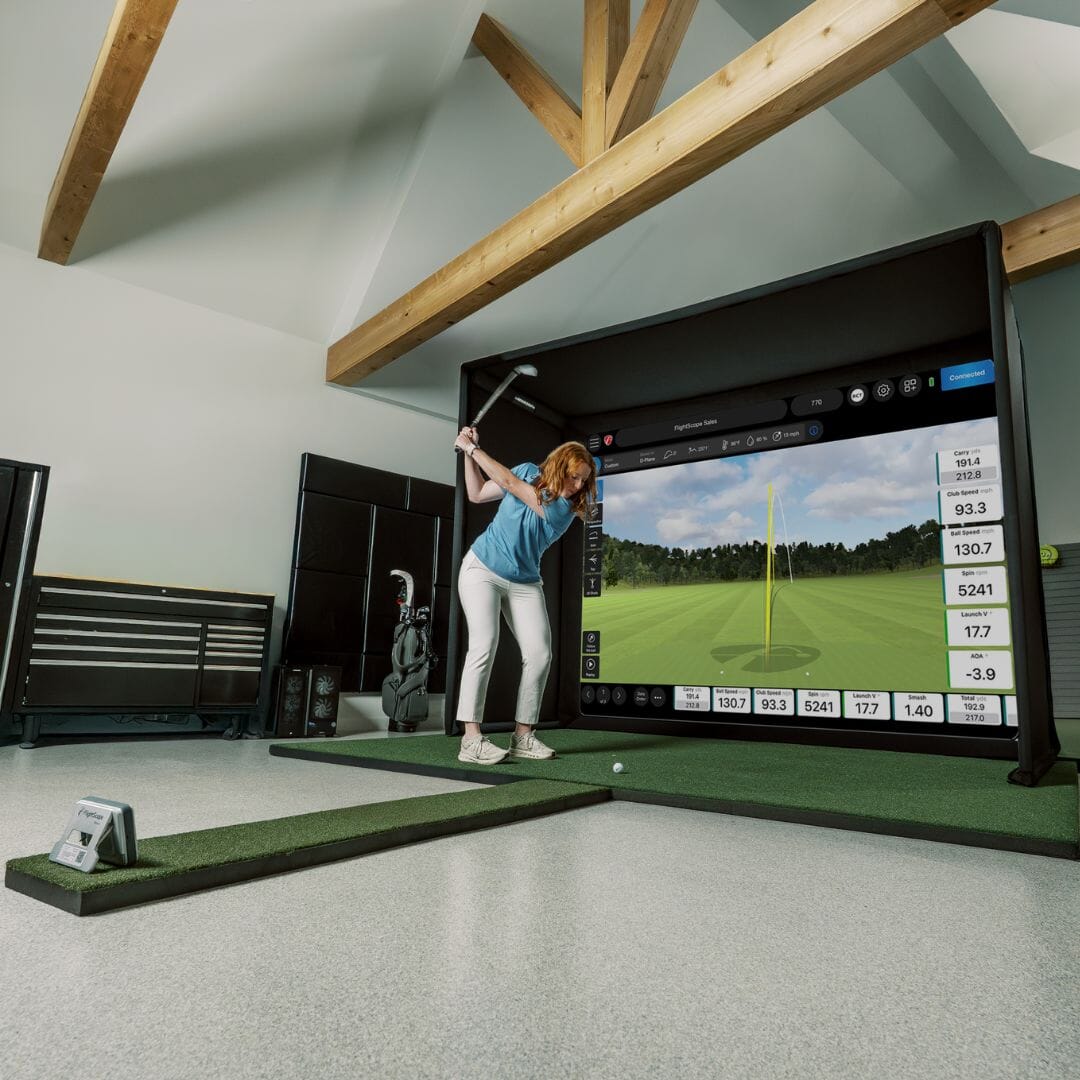 FlightScope Mevo+ SIG10 Golf Simulator - The Indoor Golf Shop