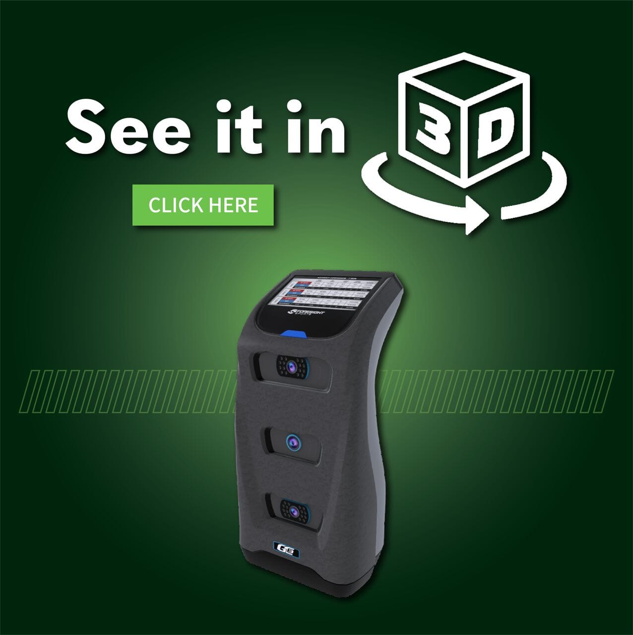 Foresight Sports GC3 Launch Monitor 3D viewer