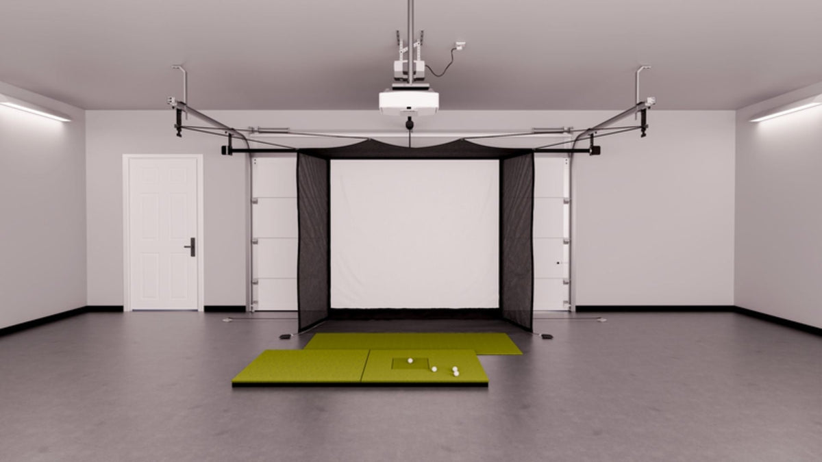 Uneekor EYE XO2 Garage Golf Simulator Package Golf Simulator Uneekor 