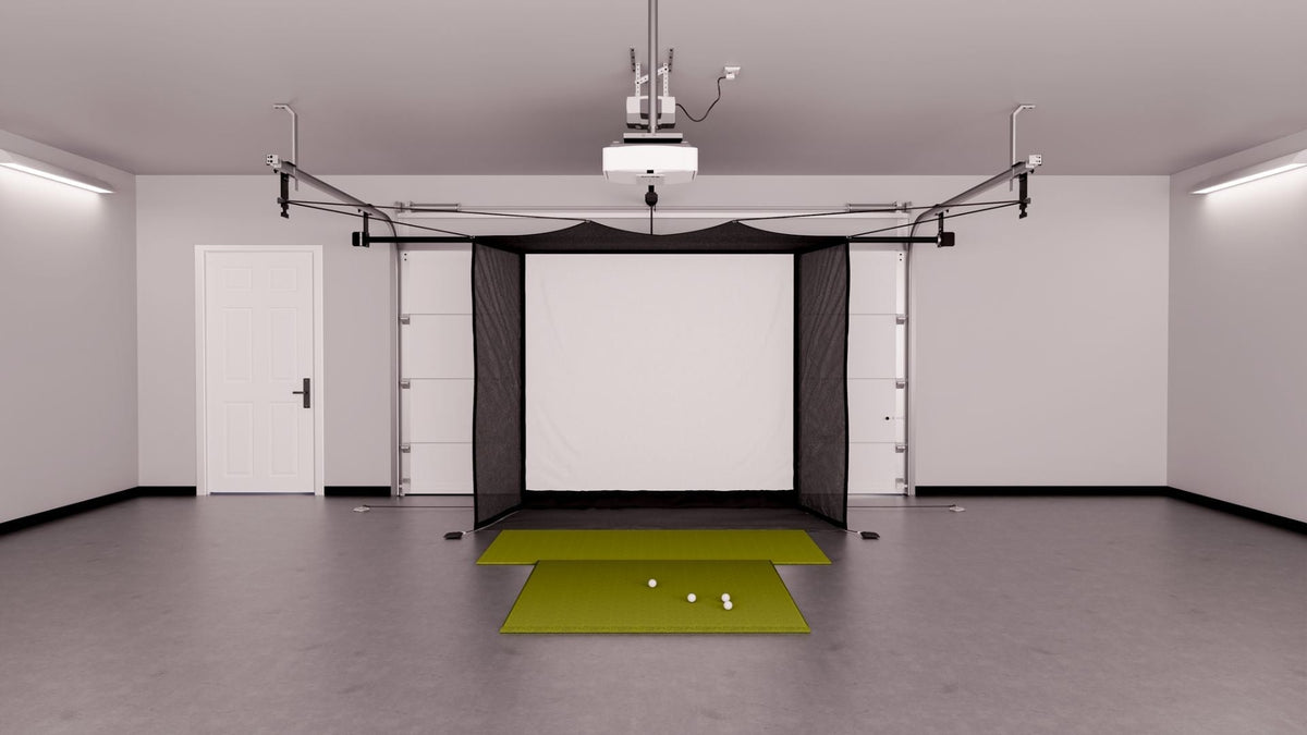 Uneekor EYE XO2 Garage Golf Simulator Package Golf Simulator Uneekor 