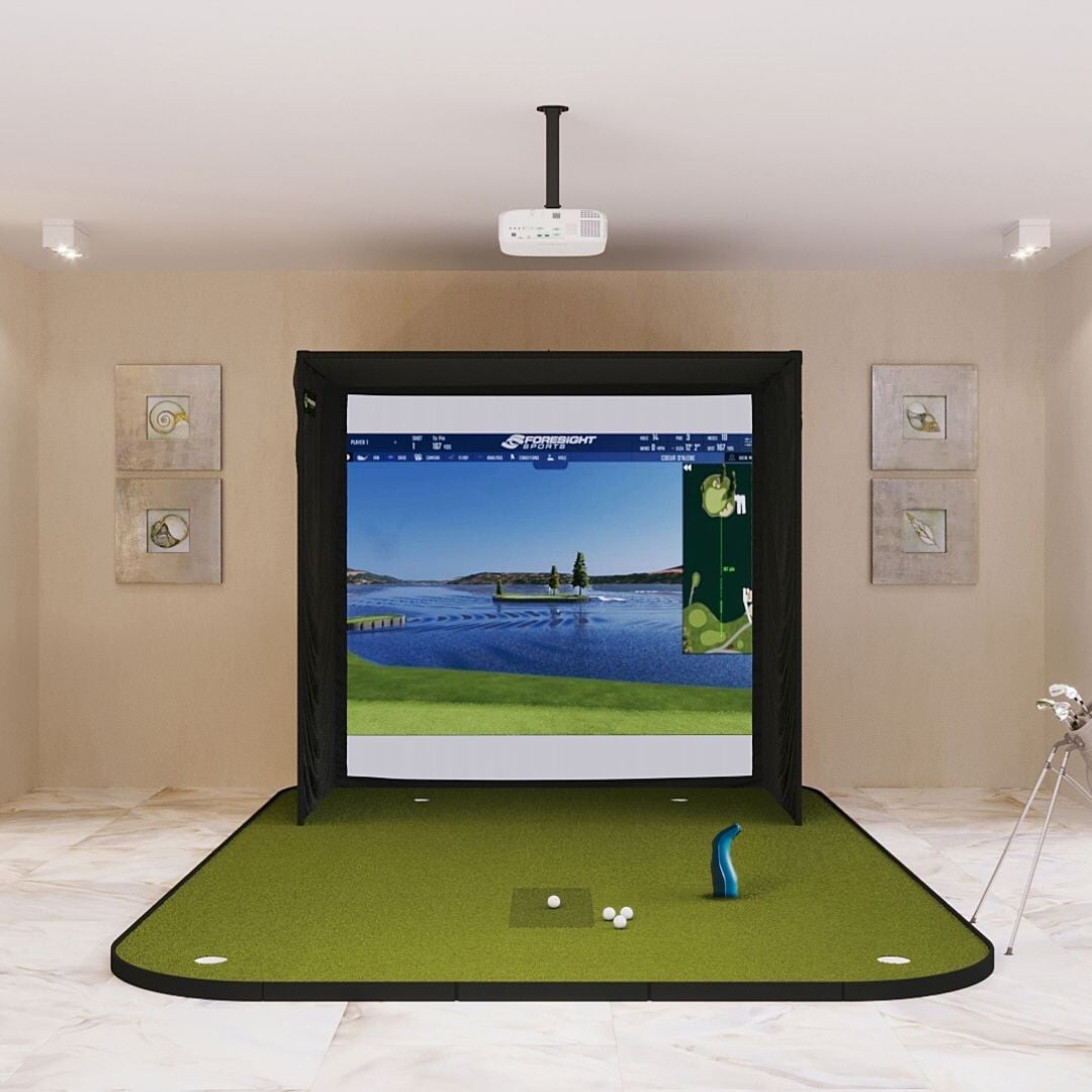 Foresight Sports GC3S / GC3 SIG8 Golf Simulator Package Golf Simulator Foresight Sports Golf Simulator Flooring GC3S - Subscription Based Upgrades 