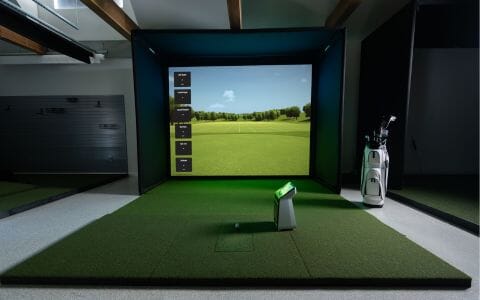 Golf simulator package