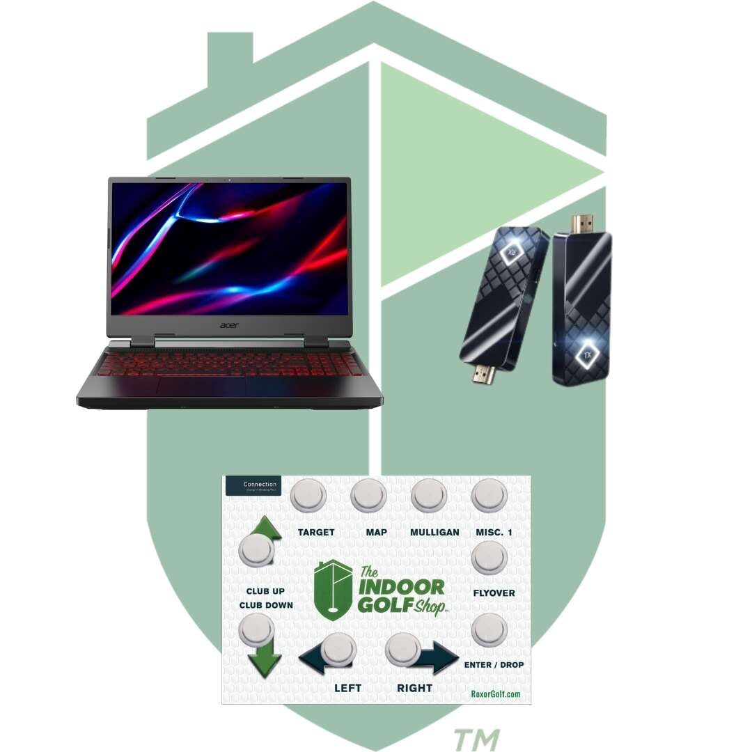 Golf Simulator Tech Bundle with Gaming PC – Shop Indoor Golf