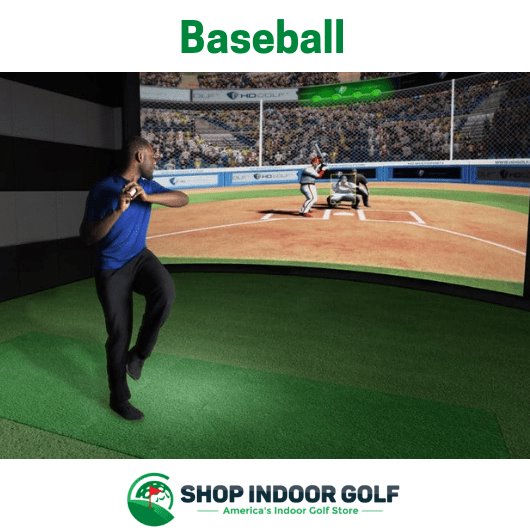 HD Golf Simulator Ultimate Entertainment Package Golf Simulator HD Golf 