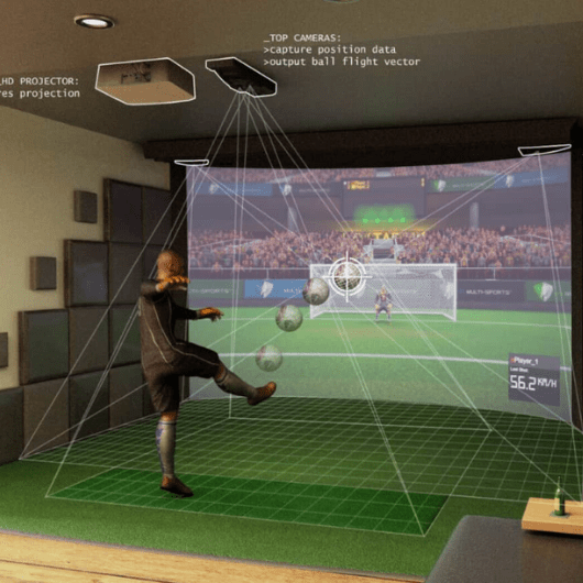 included with hd golf simulator entertainment package