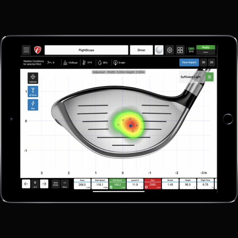 Heat Mapping Visualization shown on iPad.