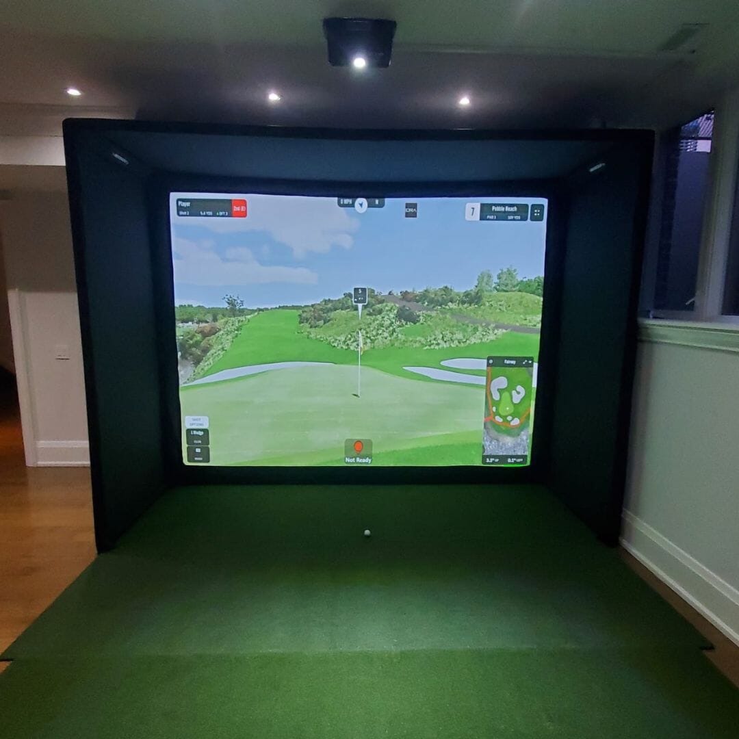 GolfIn IDRA II SIG10 Golf Simulator Package Golf Simulator Golfin 