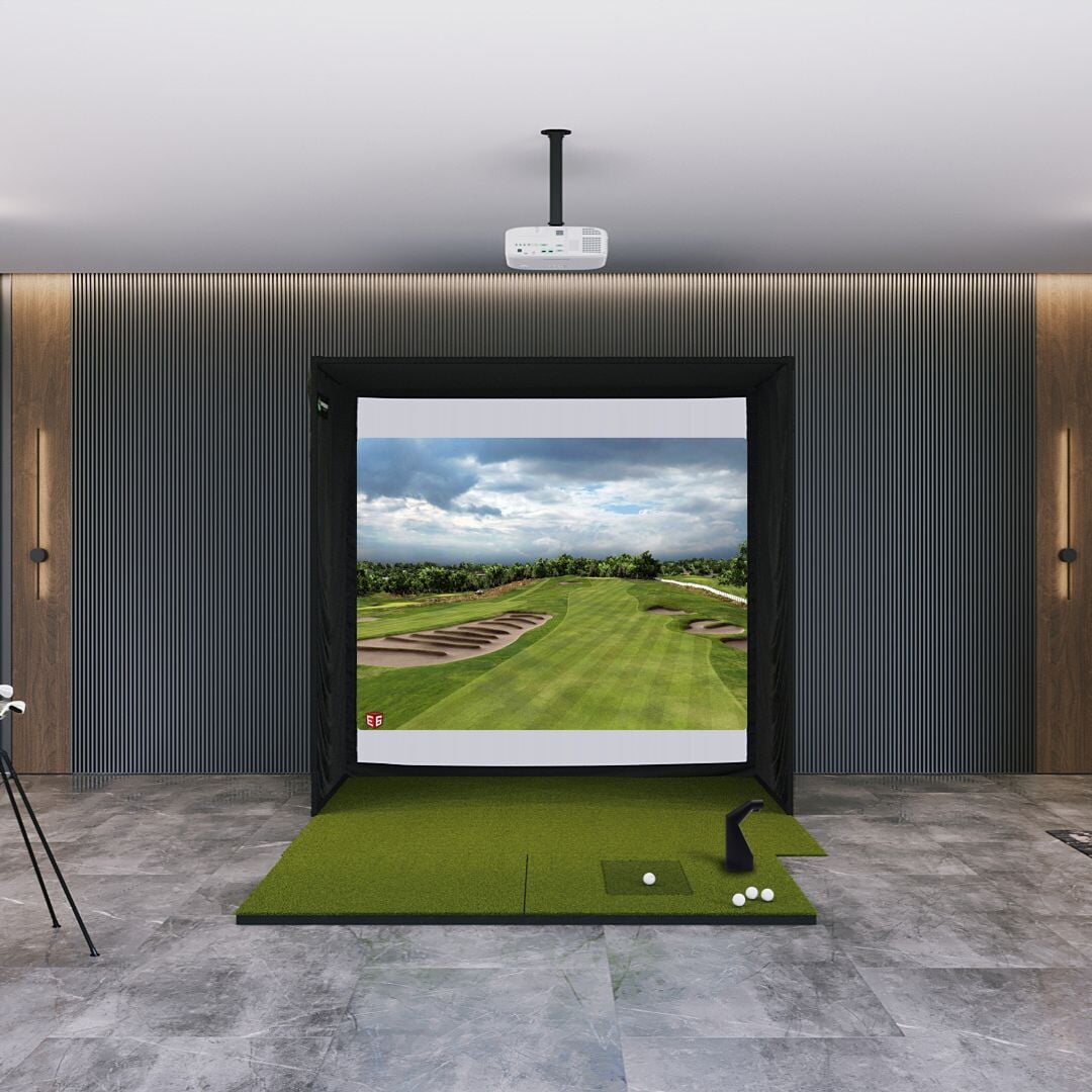 TruGolf Launch Box SIG8 Golf Simulator Enclosure Golf Simulator TruGolf 