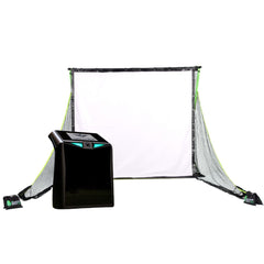 Trugolf Launch Box Golf Net Practice Bundle Golf Simulator TruGolf SIGPRO Golf Net wPreferred/Screen E6 Range 