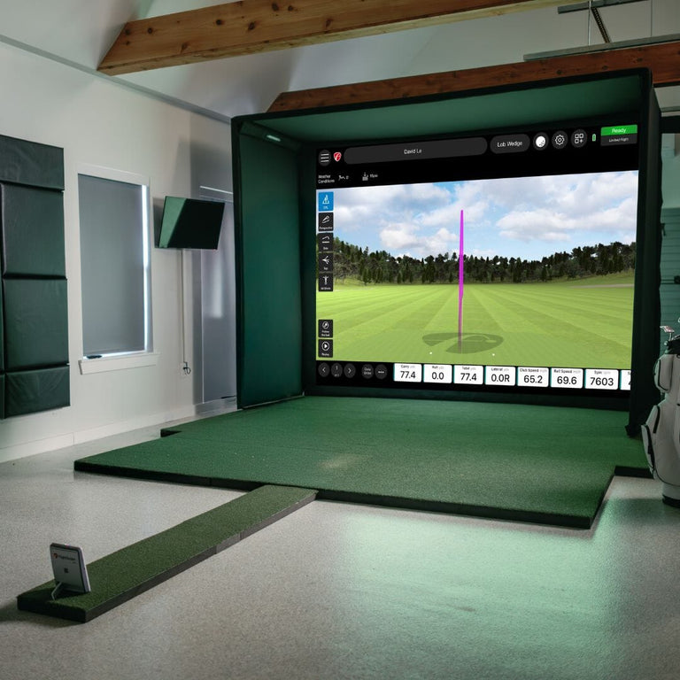 Flightscope Mevo Gen 2 SIG DIY Golf Simulator Studio Package - The ...