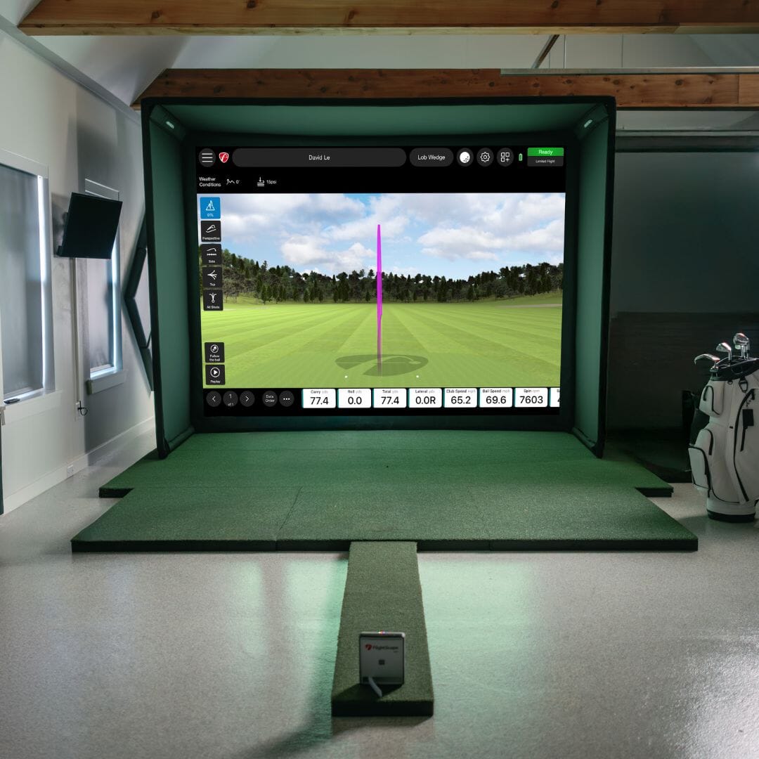 FlightScope Mevo Gen2 SIG10 golf simulator package