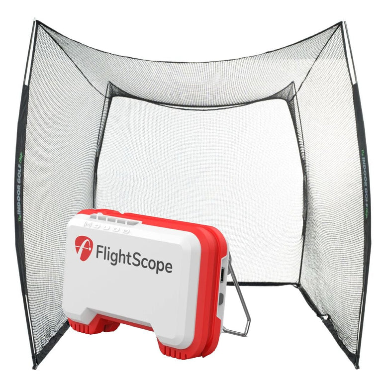 Flightscope Mevo Golf Net Practice Bundle Golf Simulator Flightscope 