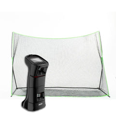 Uneekor EYE MINI Golf Net Practice Bundle Golf Simulator Uneekor 10x7 Rectangle Golf Net View 