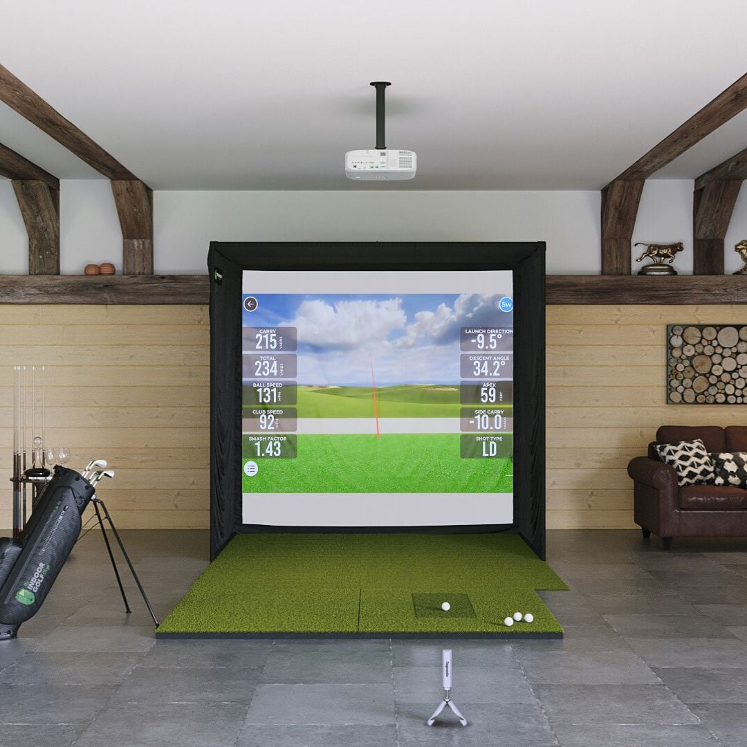 MLM2Pro SIG8 Package with SIGPRO Softy 4' x 7' golf mat