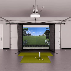 Square Omni Garage golf simulator package