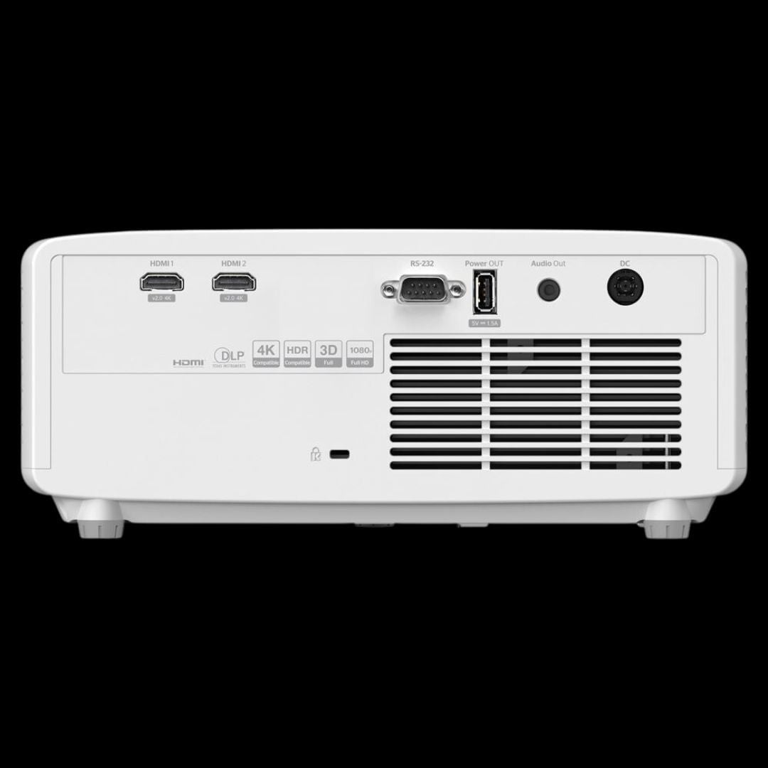Optoma ZH350 Golf Simulator Projector Back view