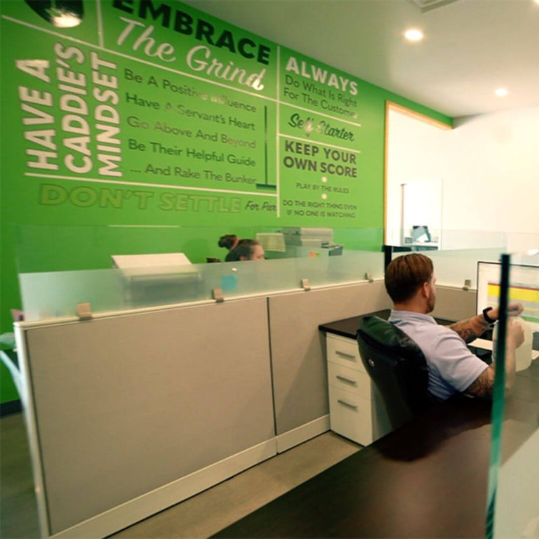 Our Core Values Wall