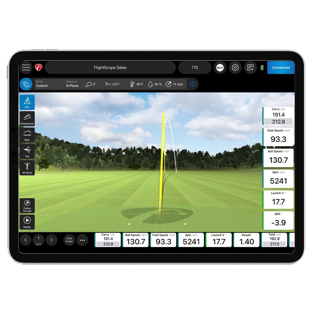 その他 FlightScope mevo 弾道測定器 フライトスコープ MEVO Range ～インドアゴルフに最適