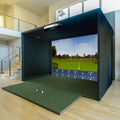 protee vx comercial golf simulator enclosure