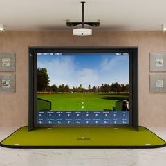 ProTee VX SIG10 Golf Simulator Package with SIGPRO Softy Flooring