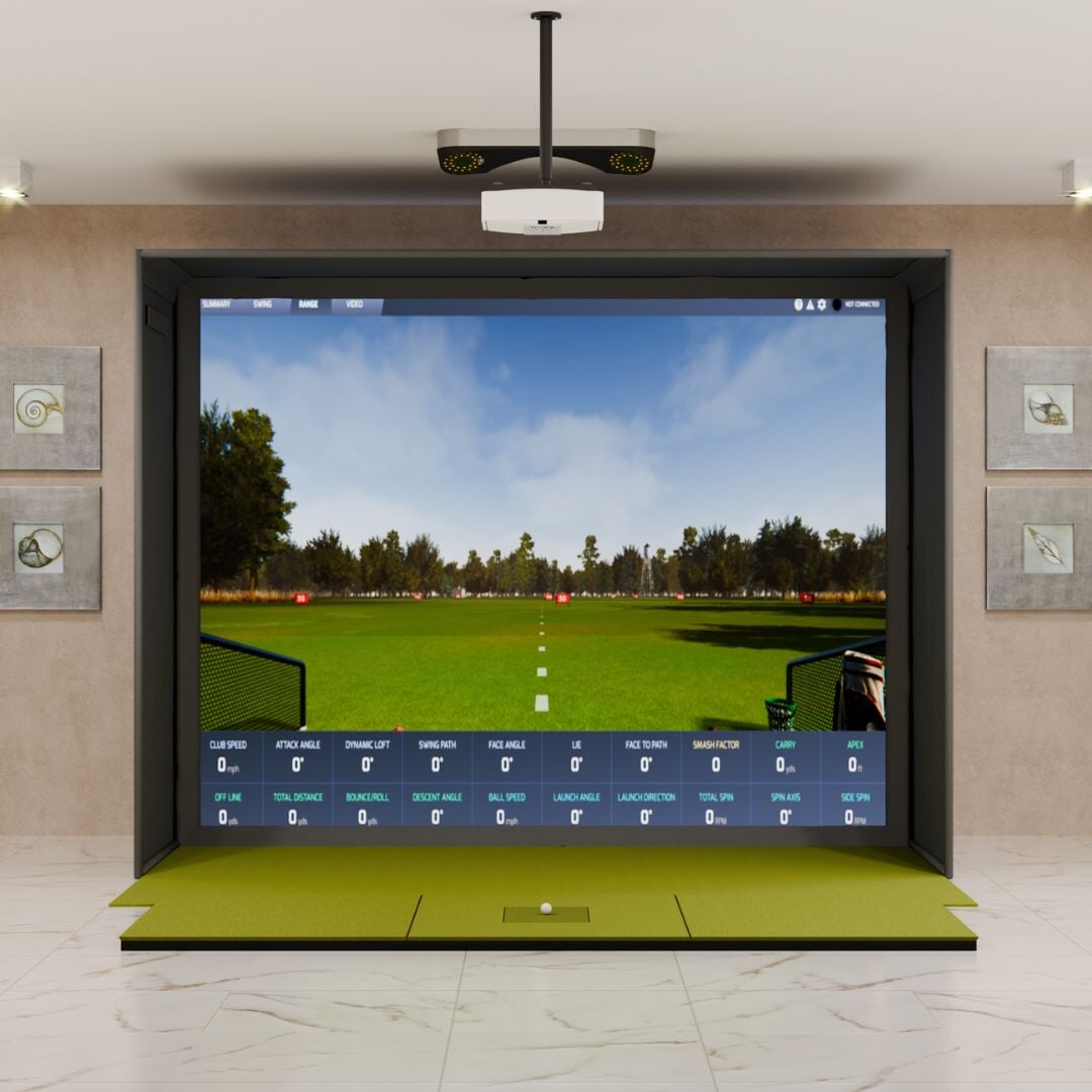 ProTee VX SIG12 Golf Simulator Package – Shop Indoor Golf