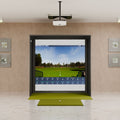 ProTee VX SIG8 Golf Simulator Package with Fairway series 5x5 golf mat