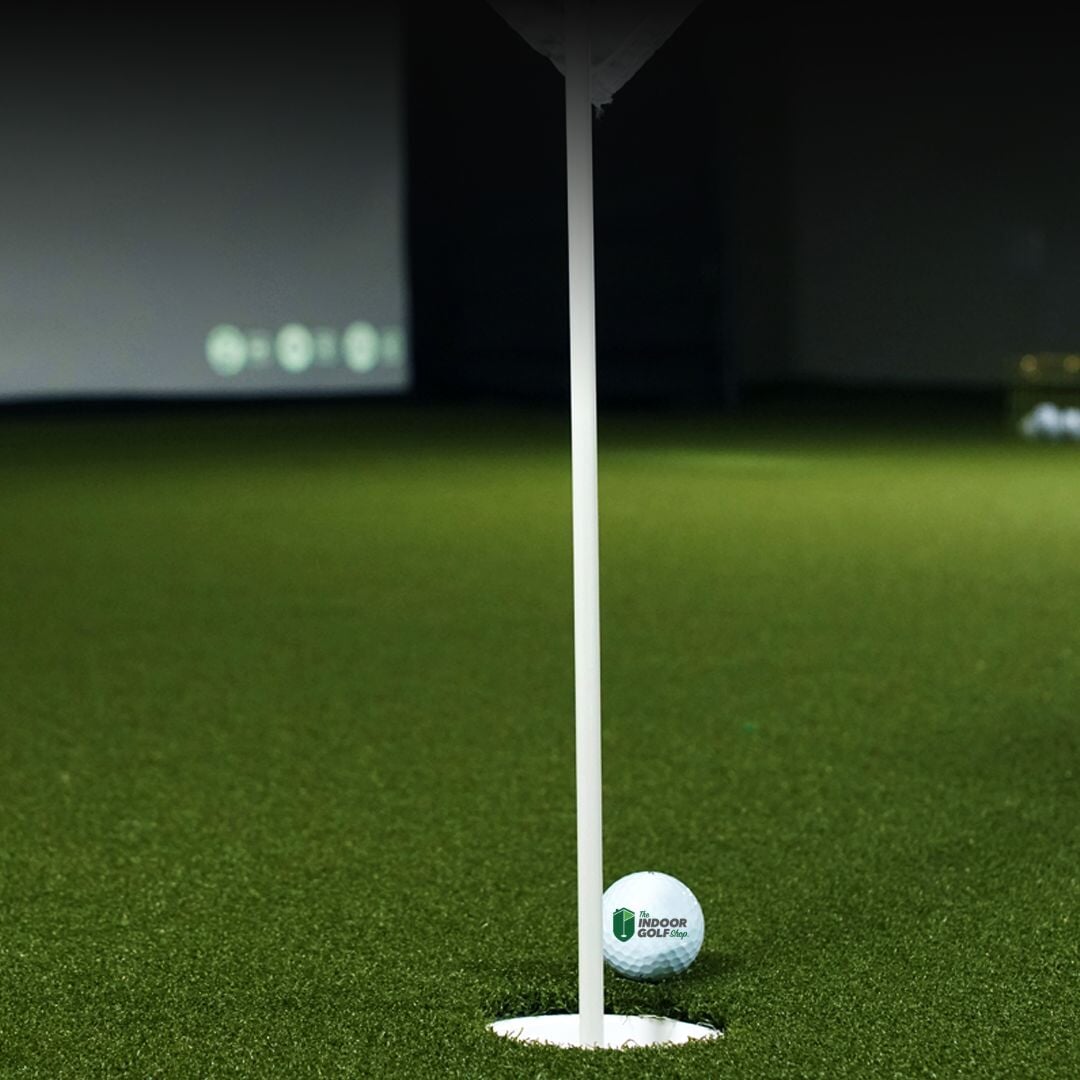 Golf Turf with ball 