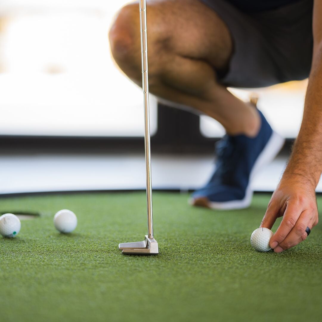 Golf Turf putting