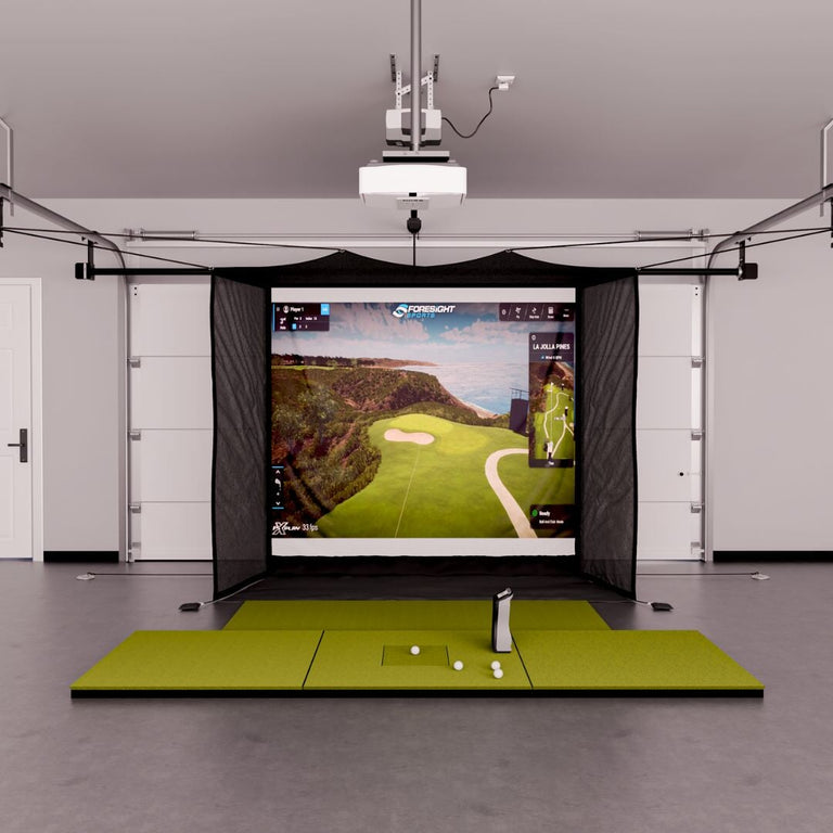 Foresight Sports GCQUAD Flex Space Package 4x10