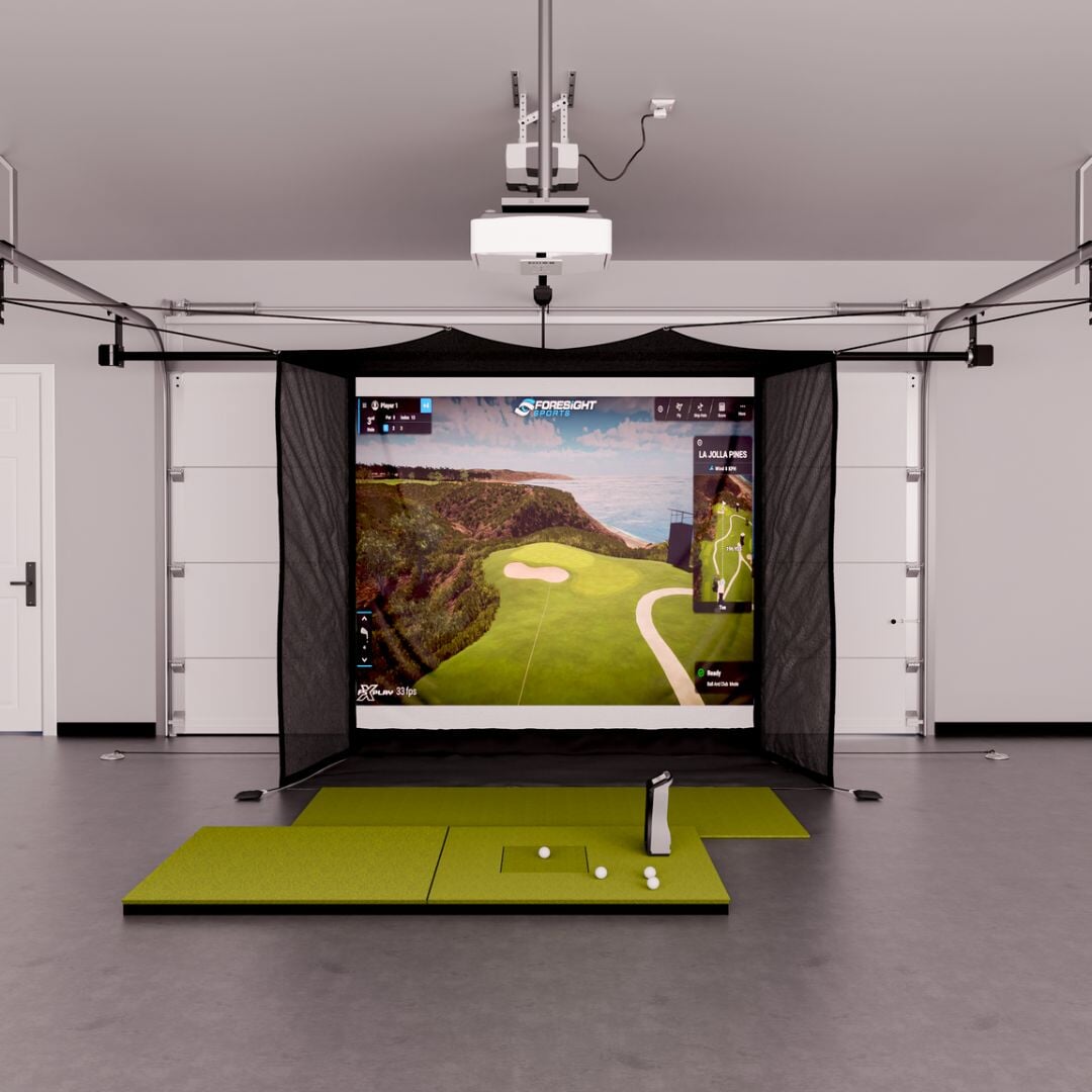 Foresight Sports GCQUAD Flex Space Package 4x7
