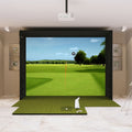 Garmin Approach R50 SIG12 Golf Simulator Package with SIGPRO Softy 4' x 7' Golf Mat