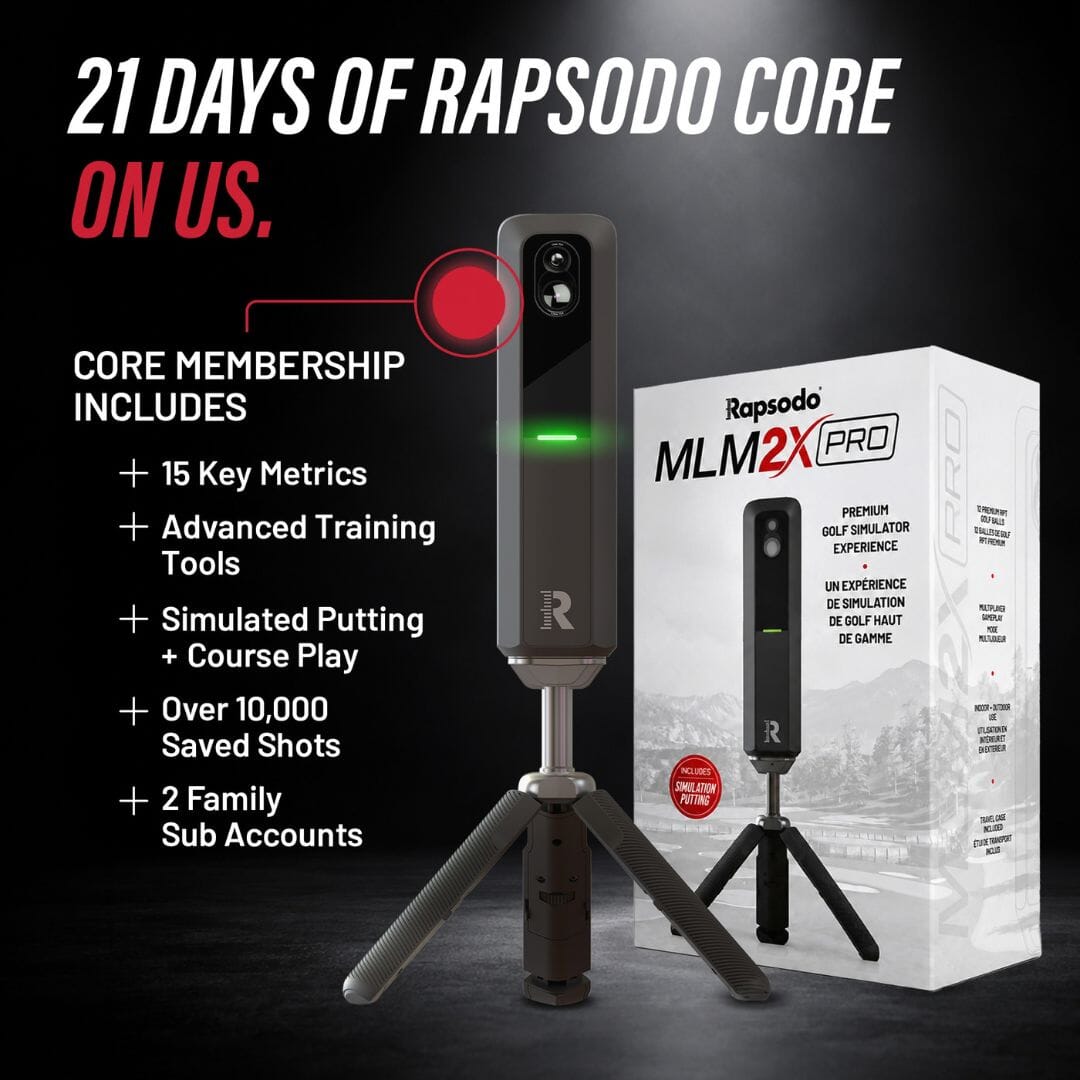 Rapsodo MLM2XPRO Golf Launch monitor  core software