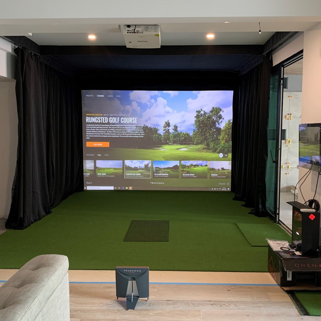Custom Golf Simulator Build