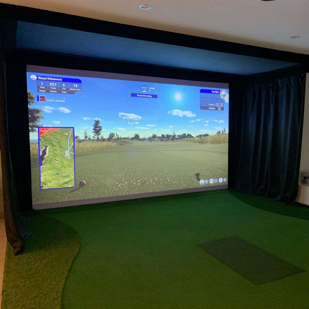 Custom Golf Simulator Build