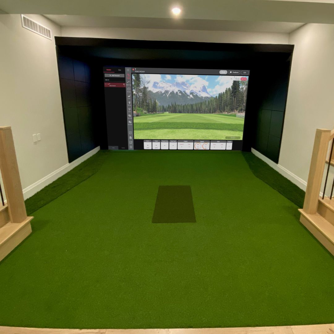 Custom Golf Simulator Build