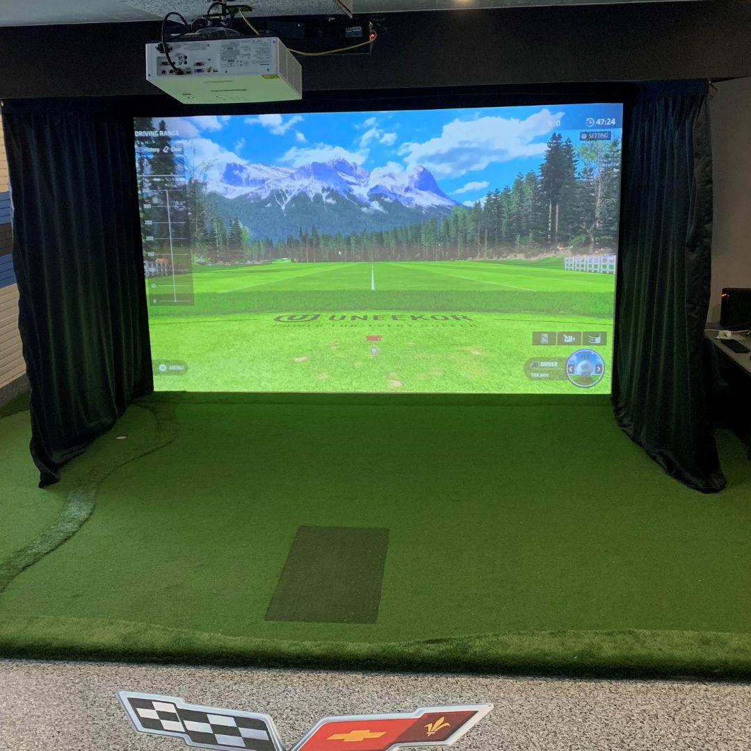 Custom Golf Simulator Build