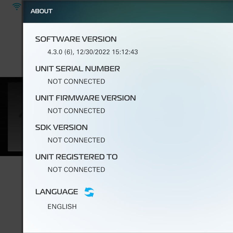 Skytrak registration - about us tab
