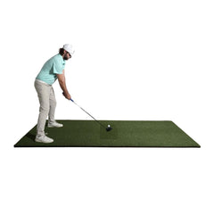 Softy Lite Golf Mat 4x10 with golfer
