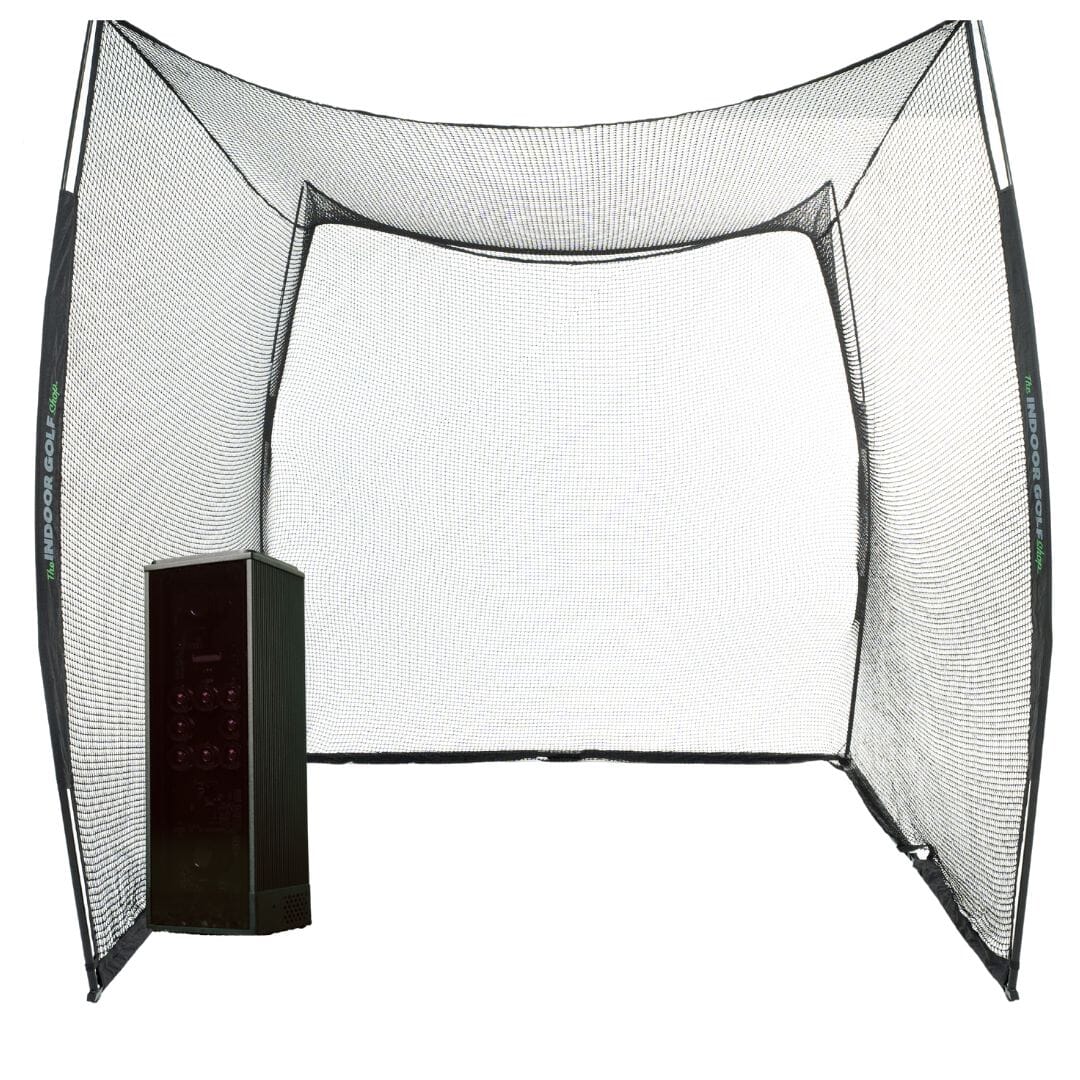 Golfnet Square Square Golf Indoor Launch Monitor Net Practice Bundle