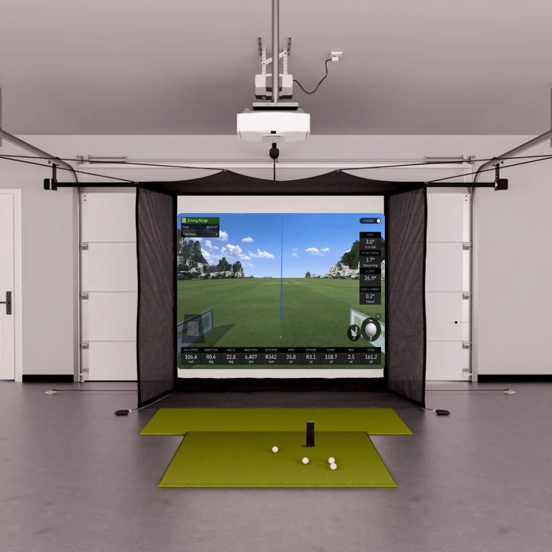 Square Golf Garage Golf Simulator Package Golf Simulator Square Golf 