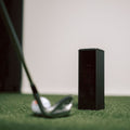 Square golf launch monitor and golf club