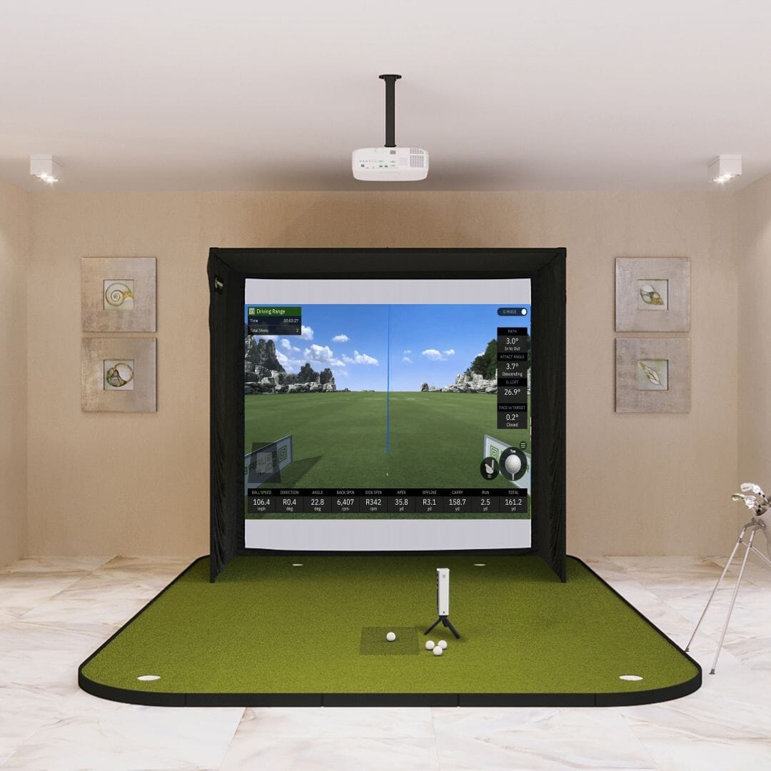 square omni golf simulator package 