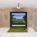 Square Golf SIG8 Golf Simulator Package Golf Simulator Square Golf SIGPRO Softy 4'x7' 