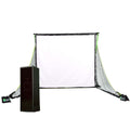 Golfnet Square Square Golf Indoor Launch Monitor Net Practice Bundle
