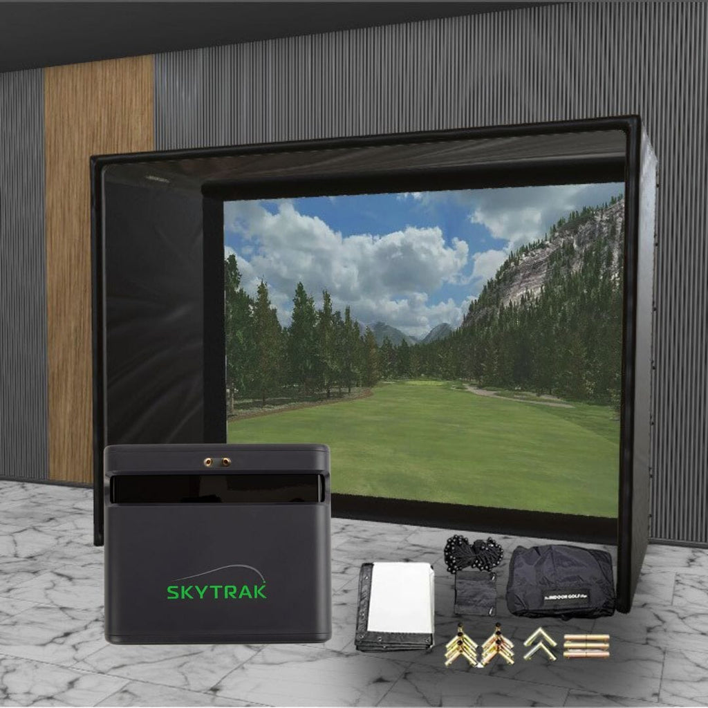 SkyTrak MAX SIG DIY Golf Simulator Studio Package