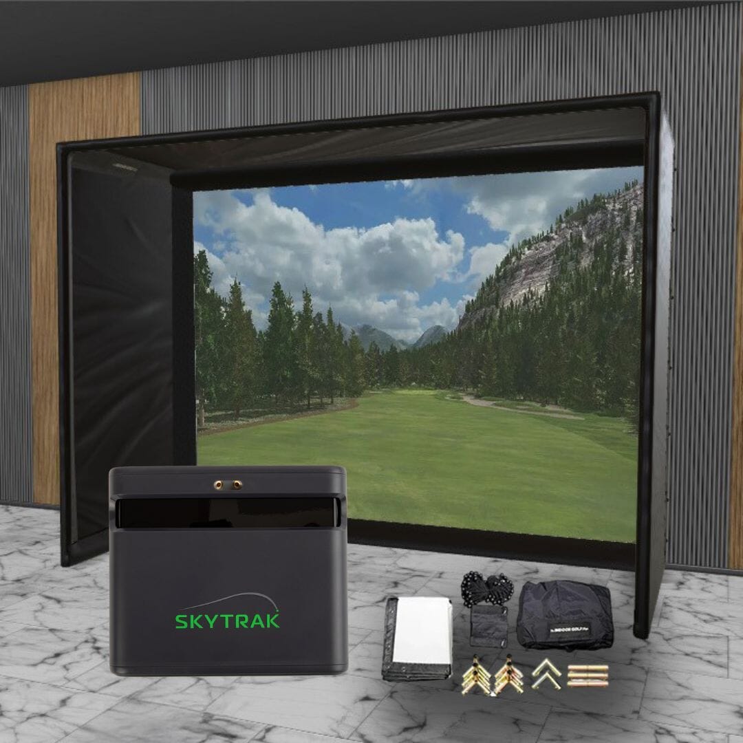 SkyTrak ST MAX SIG DIY Golf Simulator Studio Package - The Indoor