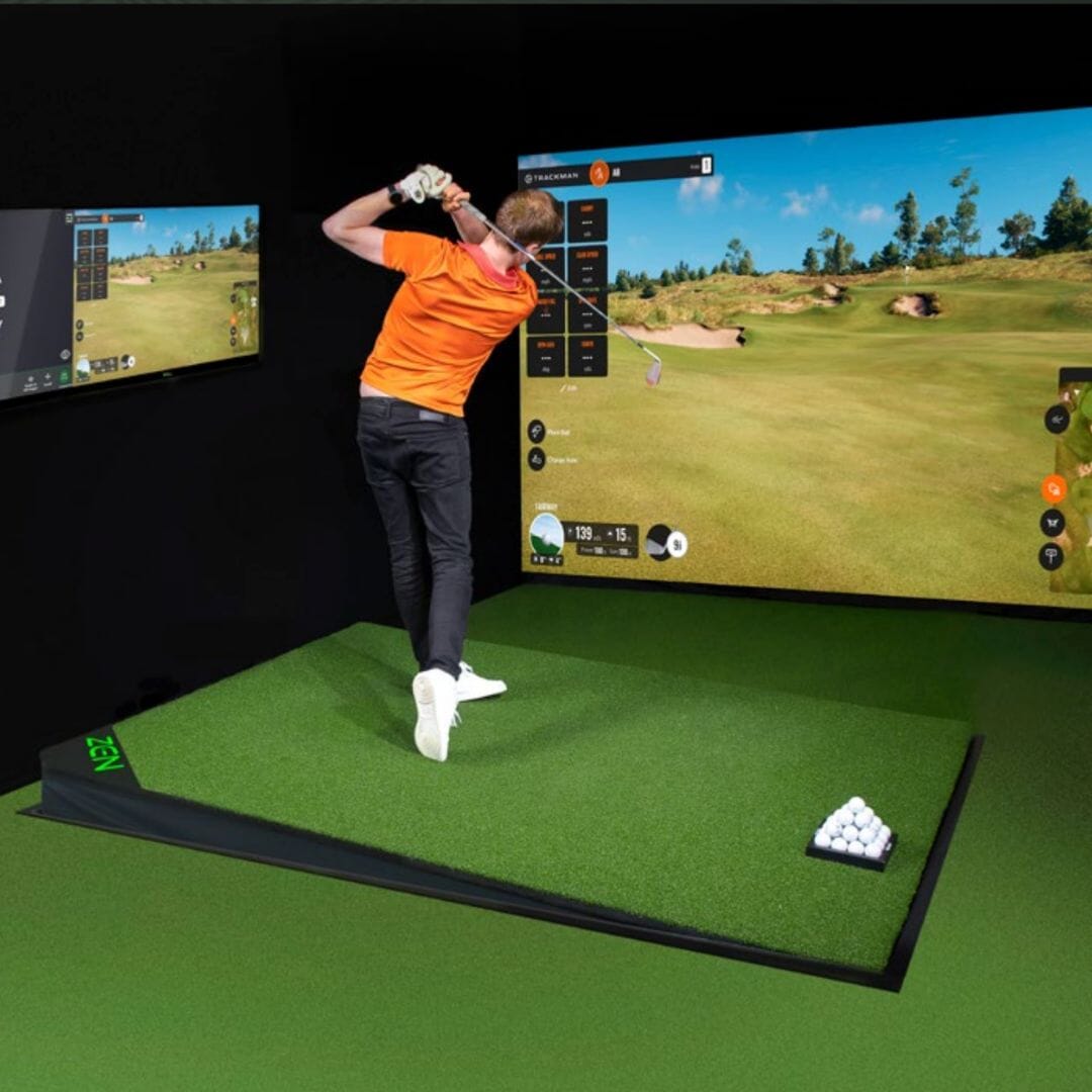 zen golf swing stage 2.0 in floor